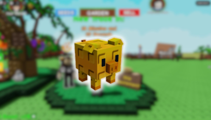 Golden Piggy grow a garden